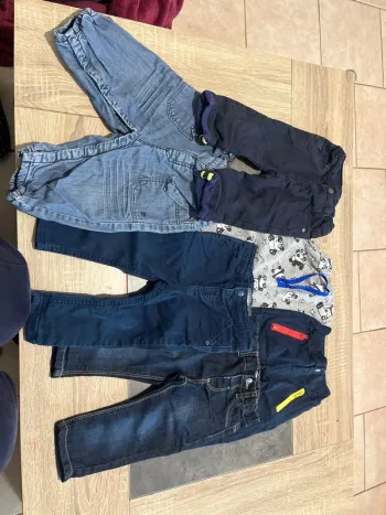Lot pantalon 12 mois