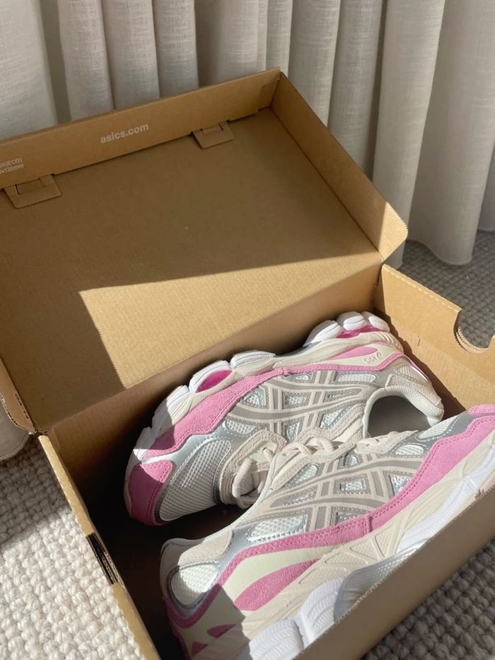 Asics gel nyc rose blanche 38 - photo numéro 3