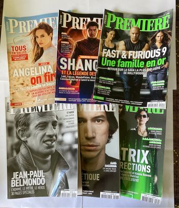 Lot 11 magazines Première