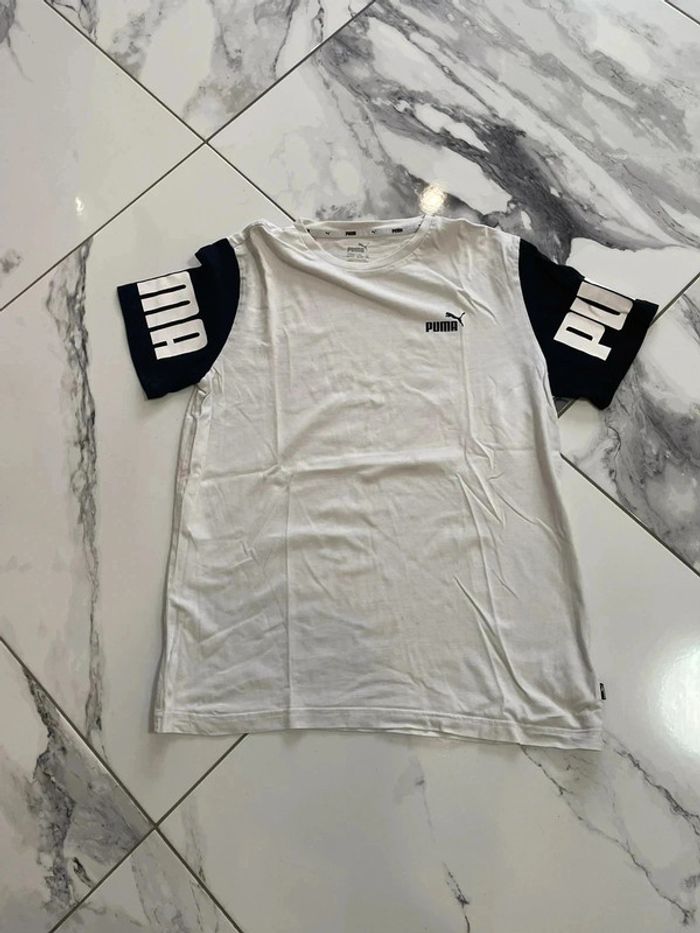 Tee shirt puma noir et blanc