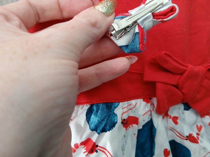 Robe Catimini et acessoire cheveux 4 ans - photo numéro 5