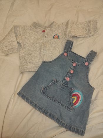 Ensemble robe gilet été 