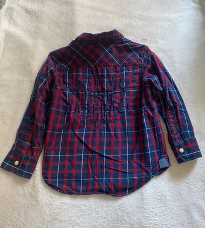 • Joli chemise garçon 2-3 ans • 100% coton • boutons pressions • - photo numéro 2