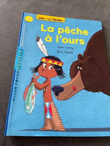Livre cp milan poche poussin la pêche a l’ours