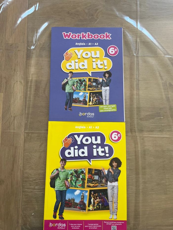 Lot manuels you did it 6e
