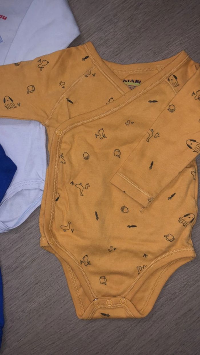 Bodys petit bateau et autres 6mois - photo numéro 3