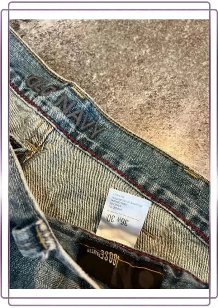 Short jean carpenter homme Old Navy 36x30 Pantaloncini carpentiere uomo Zimmermannsshorts Herren - photo numéro 3