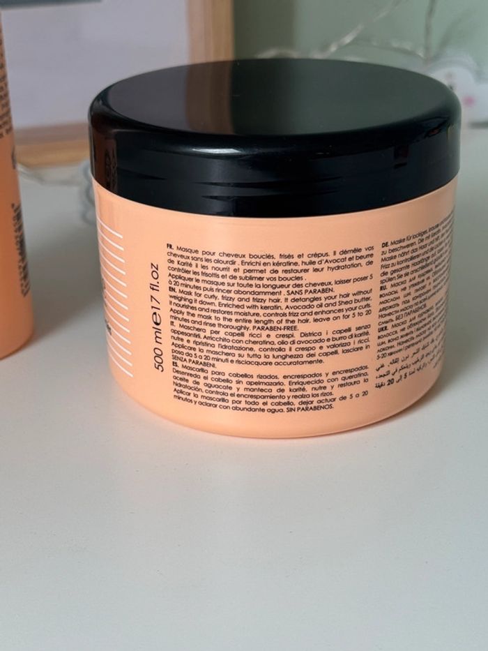 Duo cheveux bouclés RoseBaie Shampoing masque, capillaire - photo numéro 9