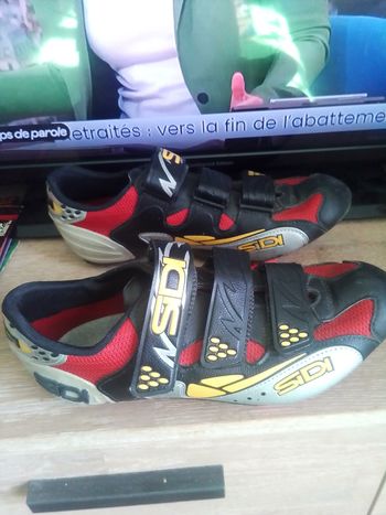 Chaussures professionnelle SIDI pour cyclisme professionnel