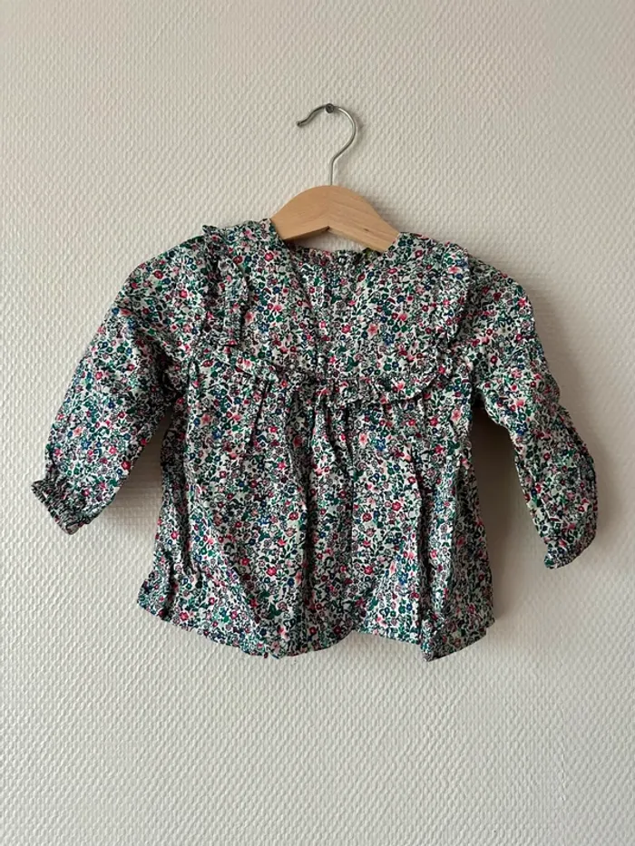 Blouse fleurie