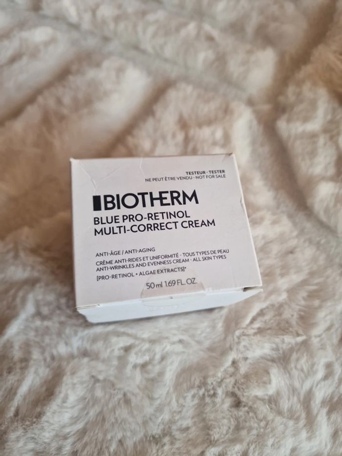 Blue Therapy - Crème anti-rides rétinol Biotherm - photo numéro 2