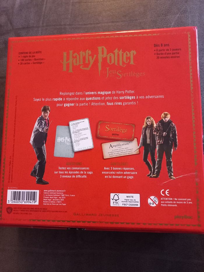 Harry potter le jeu des sortilèges questions - photo numéro 2
