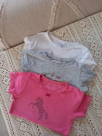 Lot de 3 tee-shirts " Licorne"