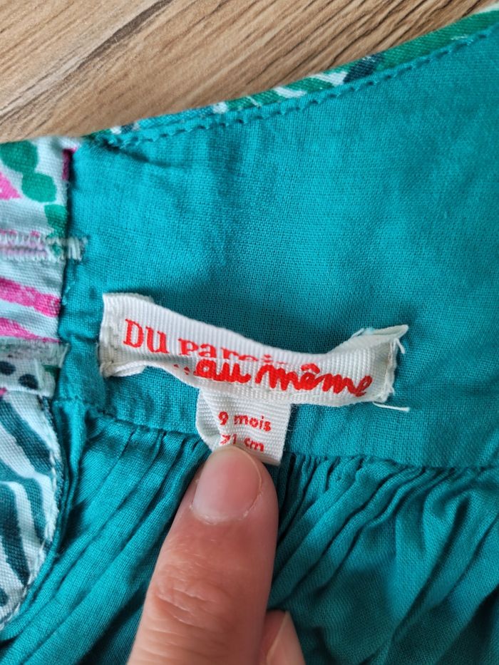 Robe du pareil au même taille 9 mois - photo numéro 2