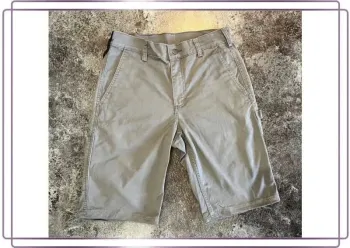 Short carpenter gris homme 40 Grit 30x30 Pantaloncini carpentiere uomo Zimmermannsshorts Herren