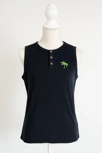 Débardeur garçon noir Kiabi – 12 ans