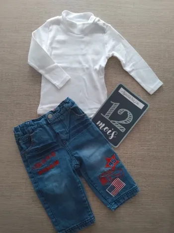 Ensemble 12 mois / 74-80 cm