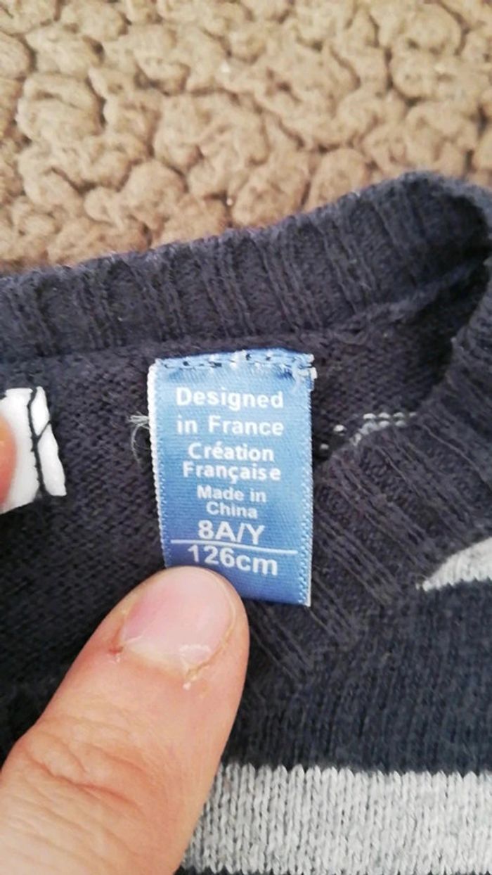 Pull fin okaidi 8 ans - photo numéro 5