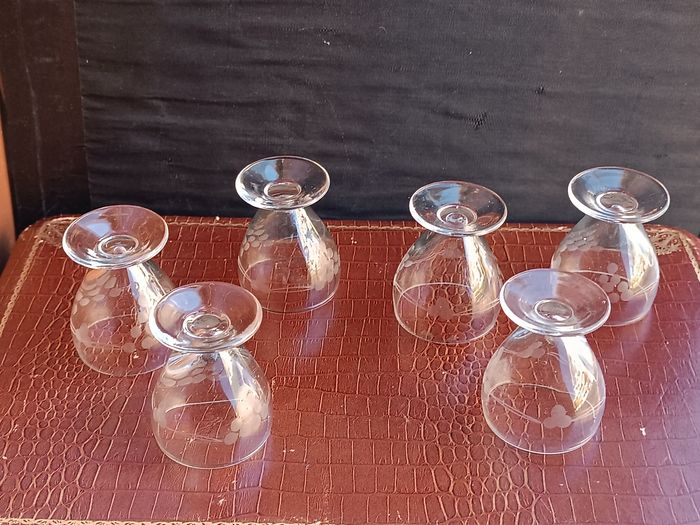 6 petits verres fins - photo numéro 3