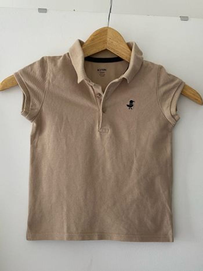 KIABI polo beige 36 mois