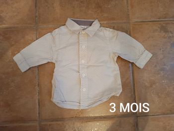 Chemise garçon 3 MOIS