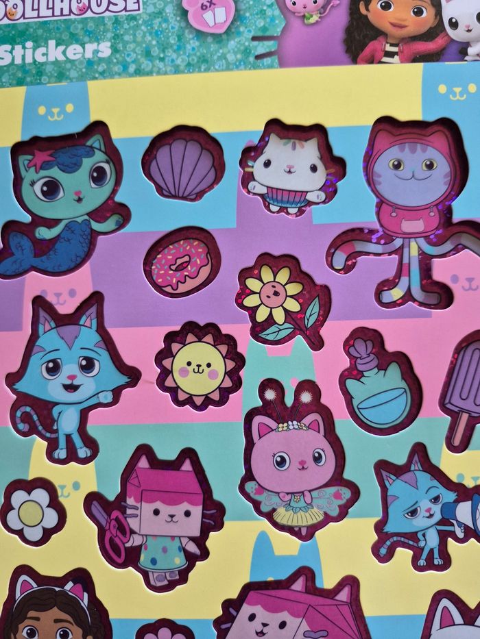 Cahier stickets gabby chat gabby et la maison magique - photo numéro 4