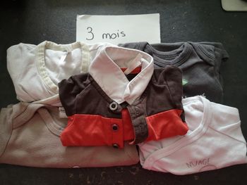 Bodies garçon à manches longues