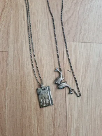 Petit lot de bijoux en argent