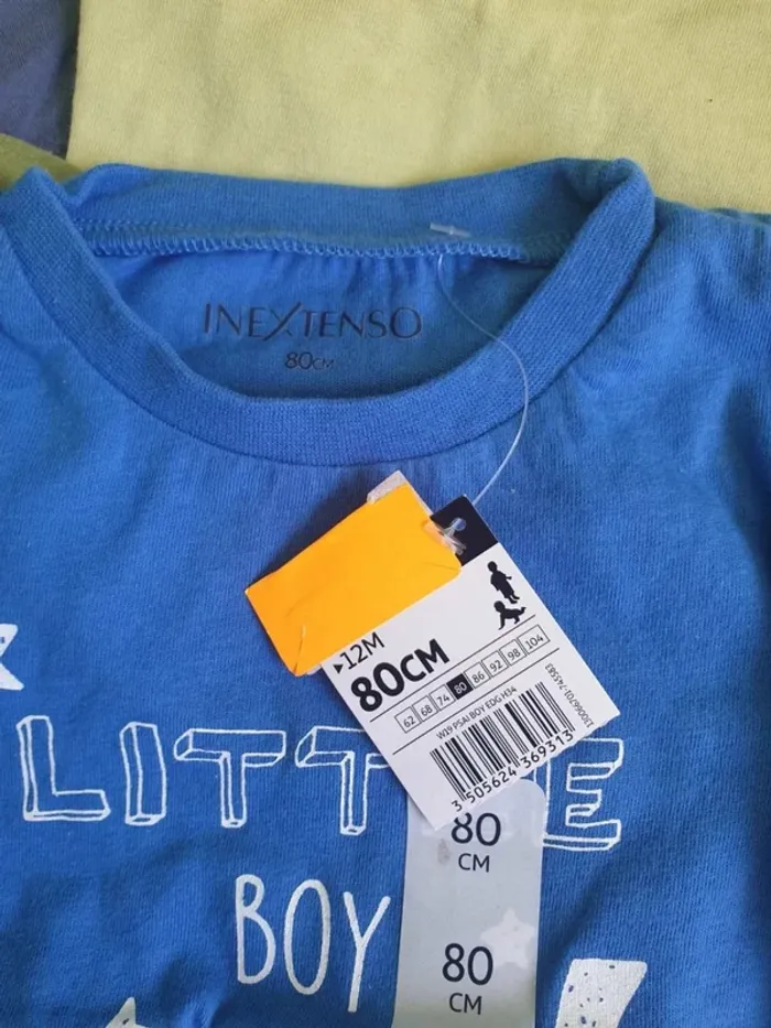Lot 12 mois - Tee shirt manches longues - photo numéro 4