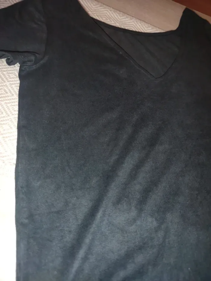 Haut peau de peche dos en V bizzbee 14/16 ans - photo numéro 4