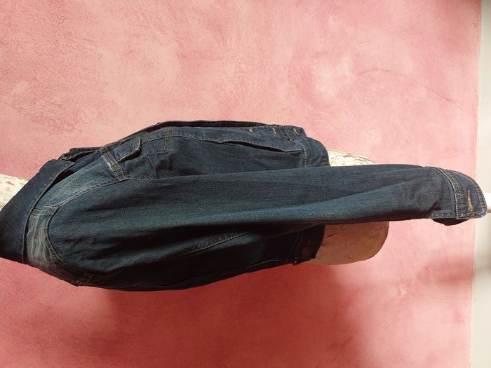 Veste en jean bleu brut Camaieu taille 38 - photo numéro 6