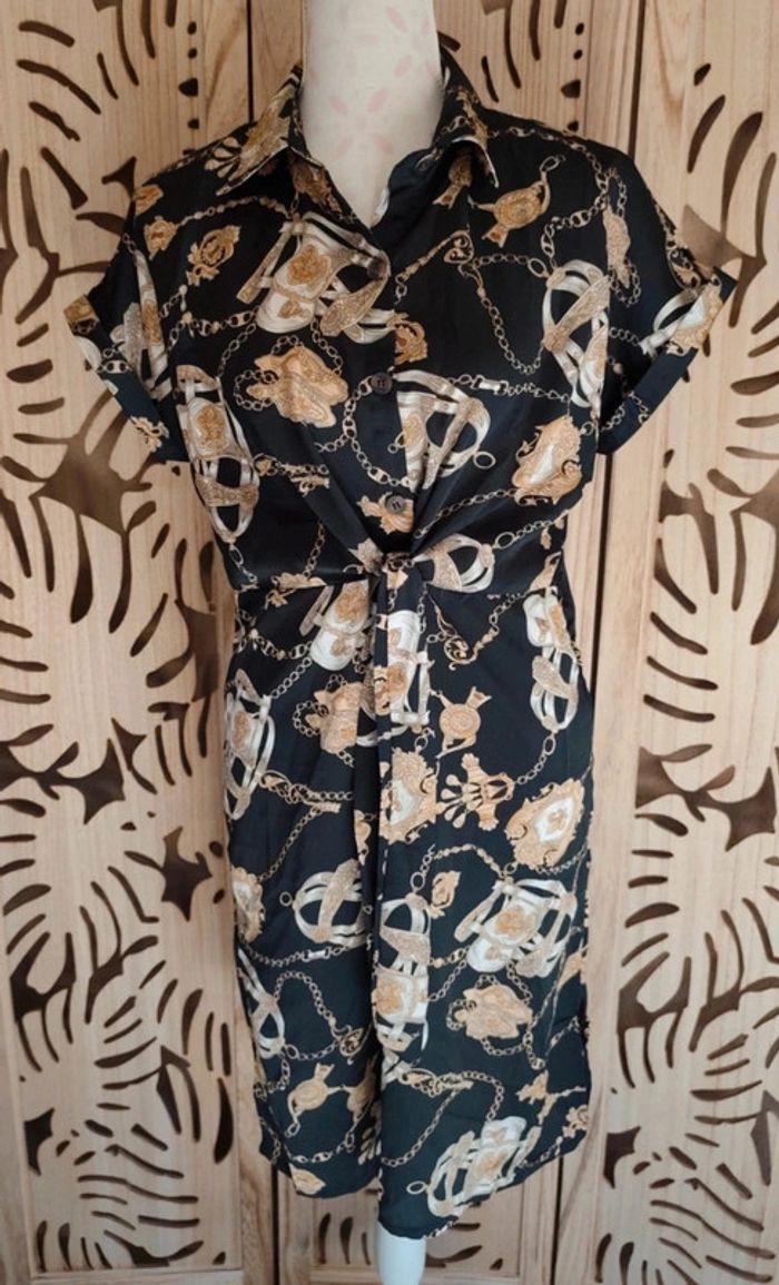 Robe imprimée chaines T S/M Fashion - photo numéro 2