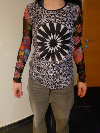 Blouse à longues manches Desigual 