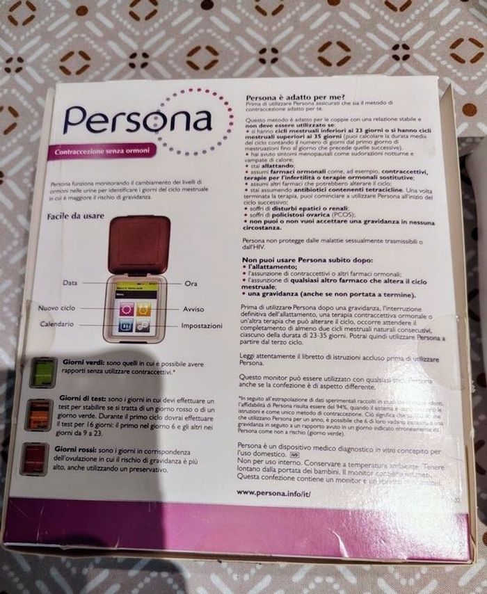 Moniteur de Ferilité Persona - photo numéro 2