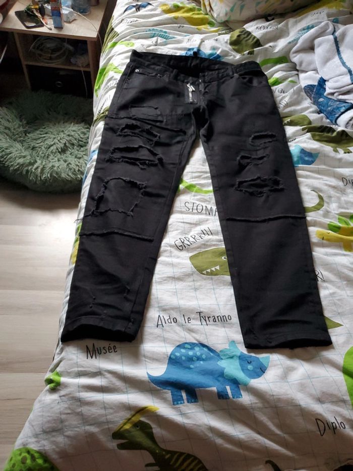 Jean noir homme