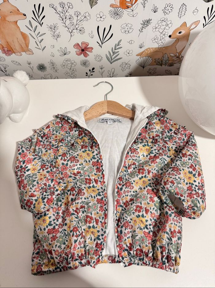 Veste coupe-vent Tartine et Chocolat T 18 m