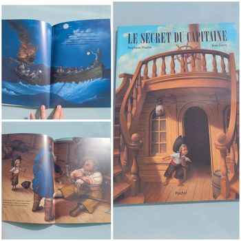 Livre l'école des loisirs couverture souple, Le Secret du Capitaine 6-8 ans