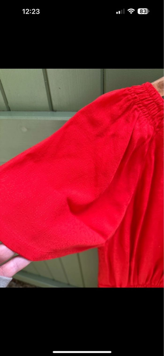 Robe rouge le comptoir des cotonniers - photo numéro 6