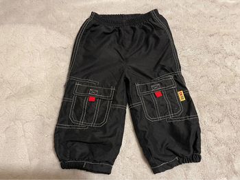 Pantalon noir doublé - 18 mois