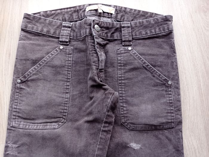 PANTALON VELOURS Marron ROXY Femme. - photo numéro 4