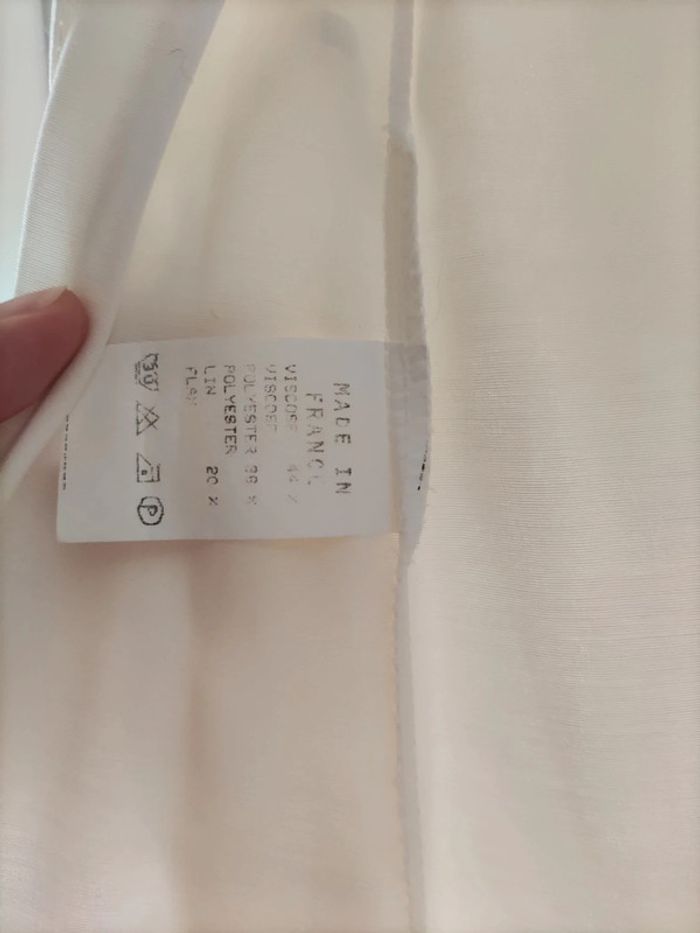 Tunique blanche été chic cérémonie - photo numéro 6