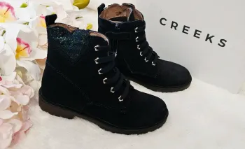 Bottes Bottines Cuir Zip Creeks T29