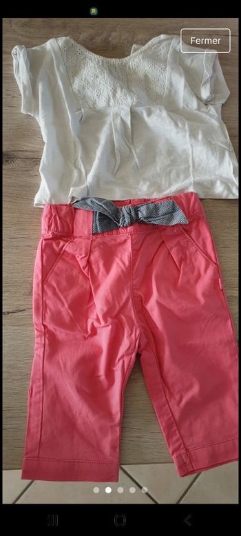 Ensemble pantalon t shirt