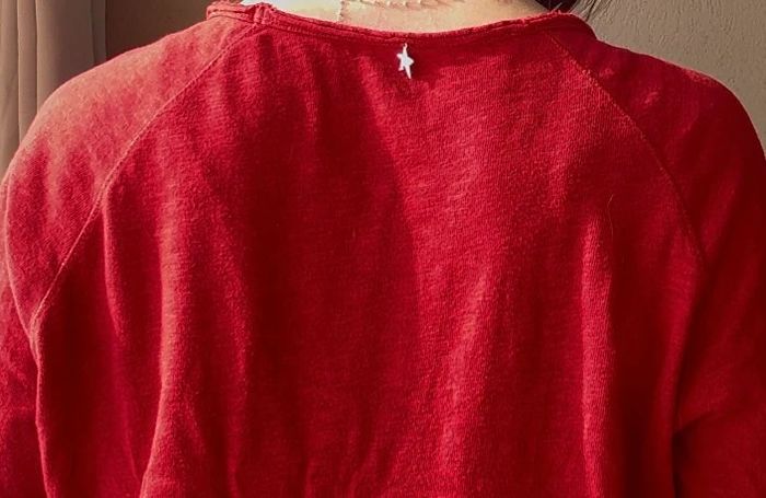 Haut rouge Sud Express taille M très bon état - photo numéro 3