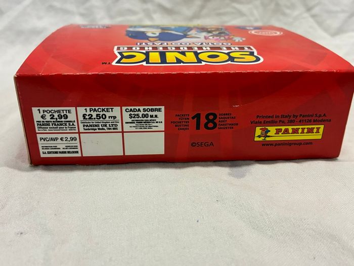 Box panini SONIC The Hedgehog - photo numéro 7