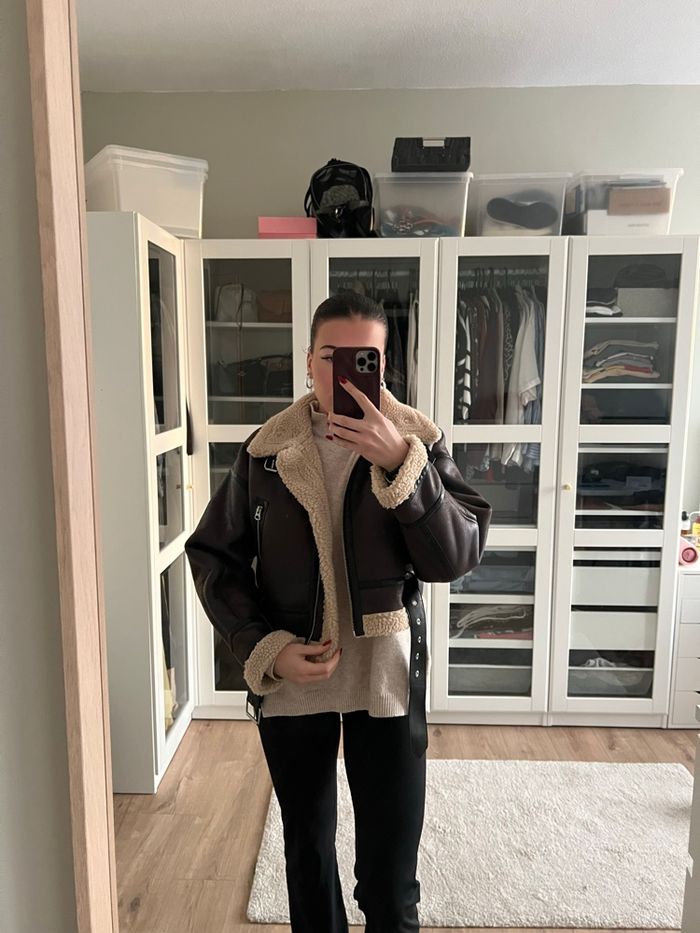 Manteau aviateur Zara - photo numéro 8