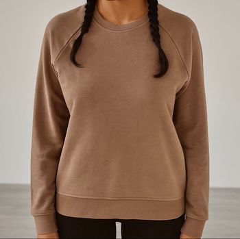 Sweat-shirt marron