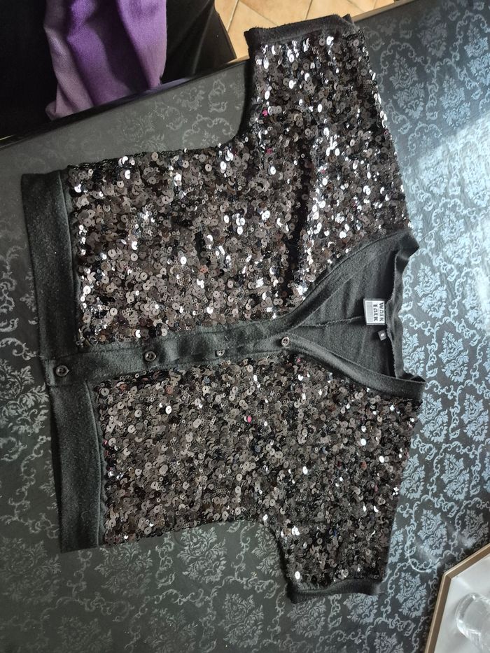 Gilet manche court a seguin