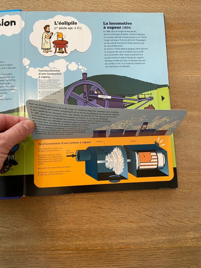 Livre animé Inventions Éditions Milan état neuf - photo numéro 7