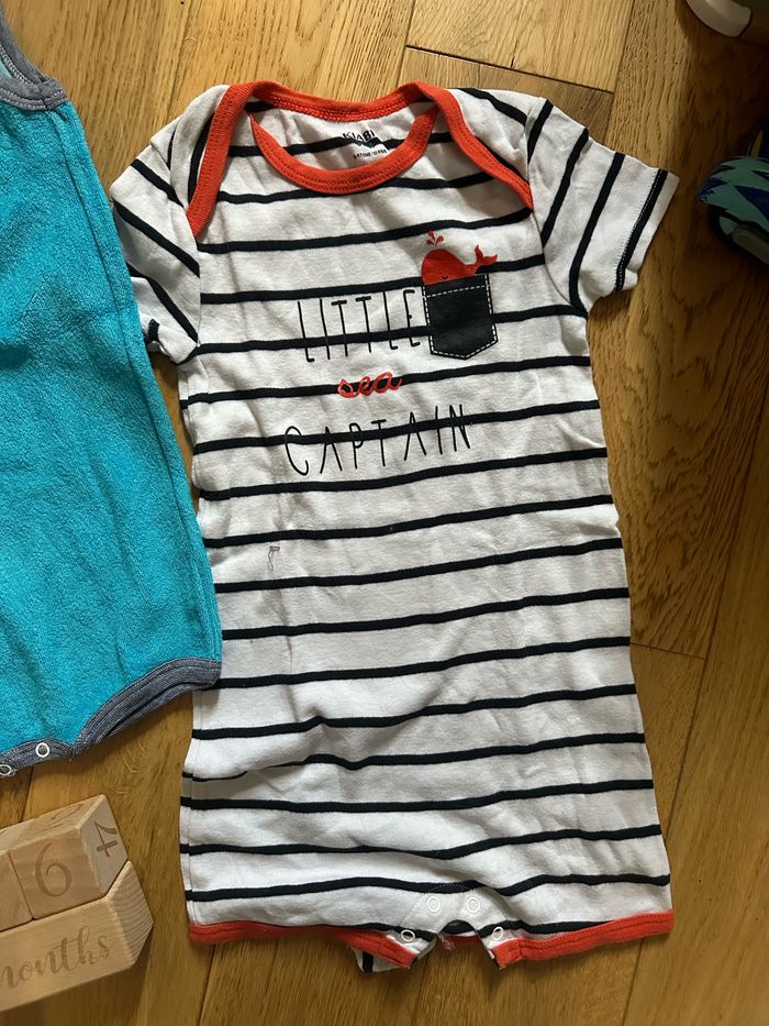 Lot de 3 barboteuse été 36 mois absorba et Kiabi - photo numéro 4